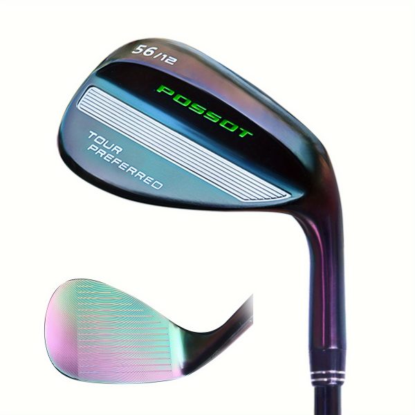 POSSOT New Wedge Black Color Golf Sand Clubs Set 52/56/60 Three Sets Of Genderless Right-handed