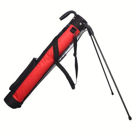 1pc Waterproof Portable Golf Stand Carry Bag with Bracket, 1 Piece Golf Bag